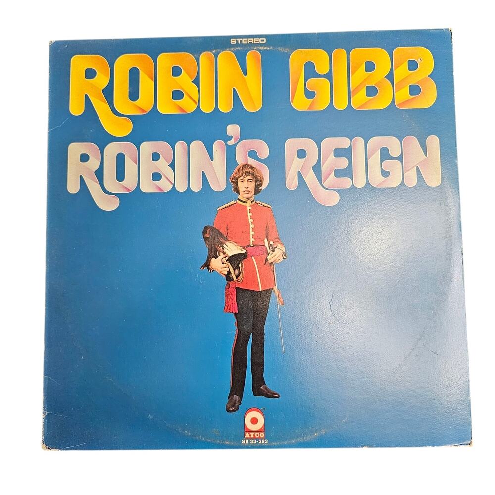 Robin Gibb ‎– Robin's Reign LP Vinyl 1970 ATCO Records ‎SD 33-323 VG+ Bee Gees